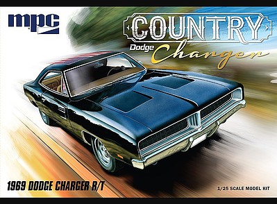 MPC 1969 Dodge Country Charger RT Plastic Model Car Truck Vehicle 1/25  Scale #878-12
