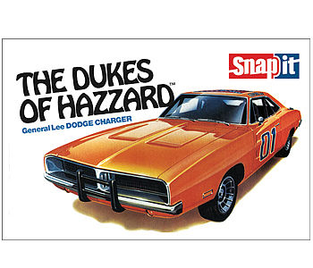 MPC Dukes of Hazzard Gen Lee 1969 Charger Snap Tite Plastic Model Car Kit 1/25 Scale #pc817
