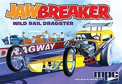 MPC Jawbreaker Dragster 1/25 Scale Plastic Model Racecar Kit #pc821