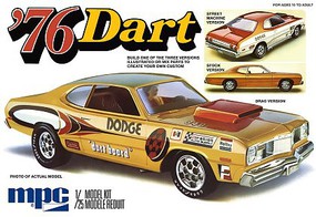 MPC 1976 Dodge Dart Sport Plastic Model Car Vehicle Kit 1/25 Scale #pc925