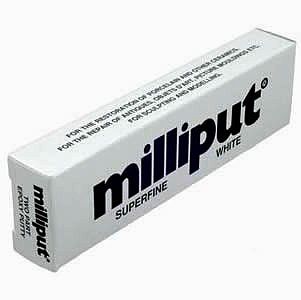 Milliput Superfine White 2-Part Self Hardening Putty