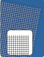 Maquett 0.32mm Straight Grid Mesh PVC Plastic Sheets 7.25''x11.5'' (2)