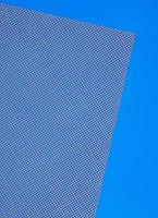 Maquett 0.32mm Diagonal Grid Mesh PVC Plastic Sheets 7.25''x11.5'' (2)