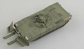 MRC M1 Panther w/Mine Plow (Built-Up Plastic) Plastic Model Military Vehicle 1/72 Scale #35049