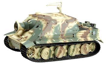 MRC German Sturmtiger 1002 Sand/Green/Brown Pre-Built Plastic Model Tank 1/72 Scale #36102
