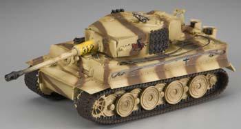 MRC Tiger I (late production) Schwere Pz.Abt.505 Pre Built Plastic Model Tank 1/72 Scale #36220