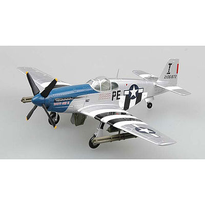 MRC P-51B Mustang Patty Ann II Lt. Thornell - Pre-Built Model Airplane 1/72 Scale #36355