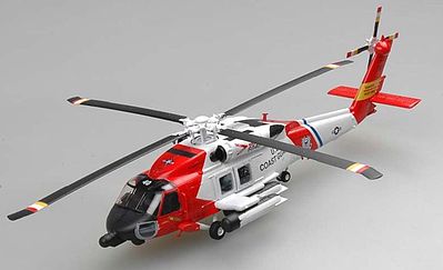 MRC HH60J Jayhawk USCG Helicopter Pre-Built Plastic Model Helicopter 1/72 Scale #36925