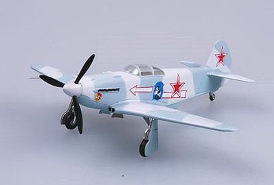 MRC Yak3 303rd FA Div WWII (Built-Up Plastic) Pre-Built Plastic Model Airplane 1/72 #37226