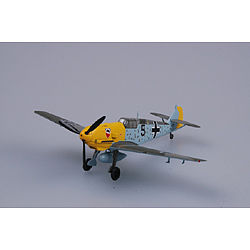 MRC Bf109E3 1/JG52 WWII (Built-Up Plastic) Pre-Built Plastic Model Airplane 1/72 Scale #37284