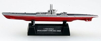 MRC German Type IXC U-Boat 1942 Pre-Built Plastic Model Submarine 1/700 Scale #37320