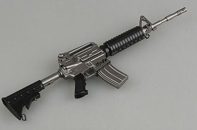 MRC M4A1 Rifle (Assembled) Plastic Model Weapon 1/3 Scale #39108