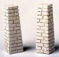 Railstuff Stone Footings for Viaduct Tower Model Train Building Accessory HO Scale #1400
