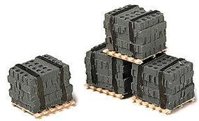 Banded Cinder Blocks on Pallets