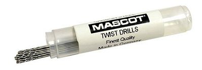 Mascot No.67 Carbon Steel Twist Drill (12/Vial) Hobby and Plastic Model Hand Drill #67