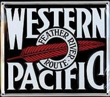 Microscale Embossed Die-Cut Metal Sign - Western Pacific