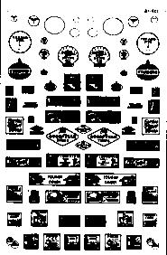 Microscale 1930s & 1940s Era Commerical Signs Set #2 HO Scale Model Railroad Billboard #87421