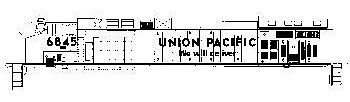 Microscale Union Pacific Diesels w/We Will Deliver Scheme 1996+ HO Scale Model Railroad Decal #87977
