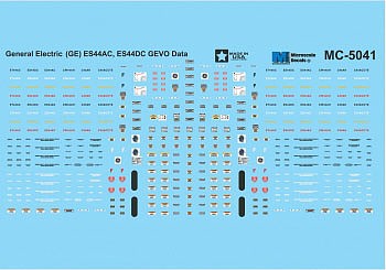 Microscale GE ES44AC/DC GEVO Data