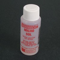 Microscale Micro Sol Setting Solution, 1 oz Model Railroad Scratch Supply #mi2