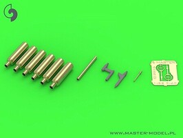 Master-Model 1/32 Master Model Curtiss P-40 E - N - details set - Browning .50 blast tubes gunsight and Pitot Tube