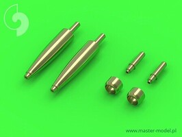 Master-Model 1/48 Master Model Spitfire Mk.IXe/XVIe late version (rounded fairings) - Hispano 20mm & Browning .50cal in fairings (fit to Eduard)