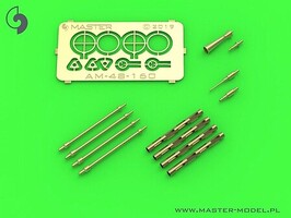 Master-Model 1/48 Master Model PZL P11c  - details set - wz. 33 machine gun barrels gunsight and Venturi Tube