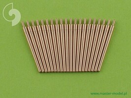 Master-Model 1/350 Master Model USN 5in/38 (12.7 cm) Mark 12 barrels - for turrets without blastbags (20pcs)
