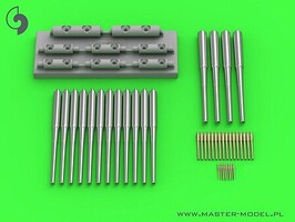 Master-Model 1/350 Master Model French pre-dreadnought Danton class armament barrels - 305mm (4pcs) 240mm (12pcs) 75mm (16pcs) 47mm (8pcs)