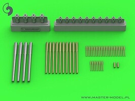 Master-Model 1/350 Master Model HMS Lord Nelson armament - 12in (4pcs) 9.2in (10pcs) 12pdr (34pcs) barrels with resin mounts (for Hobby Boss kit)