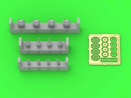 Master-Model 1/350 Master Model SMS Emden - German searchlight 1.1m - (resin and PE parts) - (4pcs)