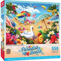 Masterpiece Paradise Beach- Weekend Escape Puzzle (550pc)