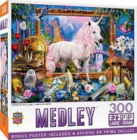 Masterpiece Medley- Unicorn on the Loose EzGrip Puzzle (300pc)