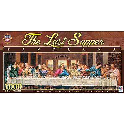 Masterpiece Last Supper 1000pcs Pano Jigsaw Puzzle 600-1000 Piece #71372