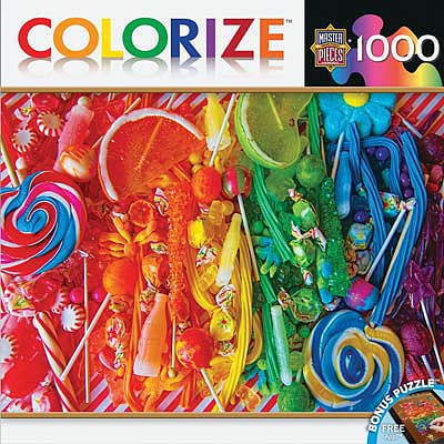 Masterpiece Taste The Rainbow 1000pcs Jigsaw Puzzle 600-1000 Piece #71613