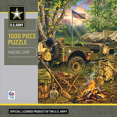 Masterpiece Making Camp 1000pcs Jigsaw Puzzle 600-1000 Piece #71629
