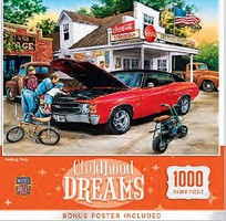 Masterpiece Childhood Dreams- Getting Dirty Fixing Car Engine Puzzle (1000pc)