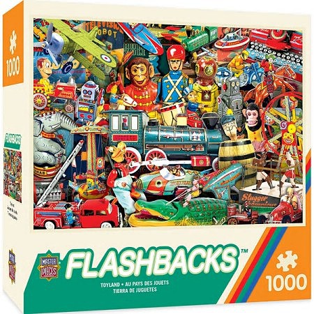 Masterpiece Flashbacks- Toyland Collage Puzzle (1000pc)