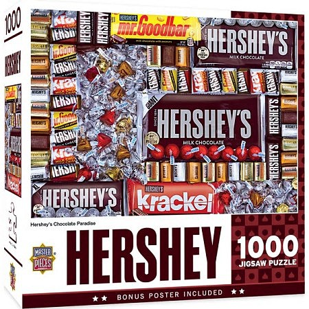 Masterpiece Hershey- Hersheys Chocolate Paradise Candy Collage Puzzle (1000pc)
