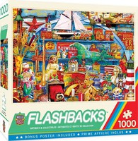 Masterpiece Flashbacks- Antiques & Collectibles Collage Puzzle (1000pc)