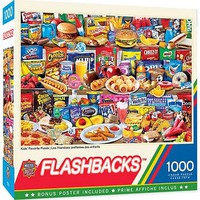 Masterpiece Flashbacks- Kids Favorite Foods Collage Puzzle (1000pc)