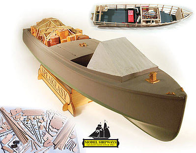 Model-Shipways Speakeasy 1921 Rumrunner R/C Model Boat Kit #2070