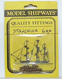 Model-Shipways 6mm STANCHION WALNUT