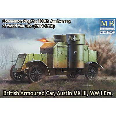 MasterBox BRITISH ARMOURED CAR Mk.III-72