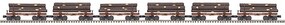 MTH-Electric WEYER 6-CAR SKLTN FLT CAR