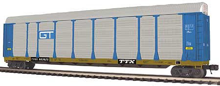 MTH-Electric O Corrugated Auto Carrier, GTW