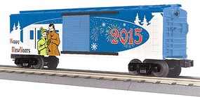MTH-Electric O 2015 Happy New Year Boxcar