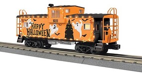 MTH-Electric O Halloween Extended Vision Caboose w/LED's