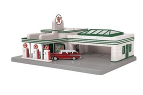 MTH-Electric O Texaco Operating Gas Station w/Sound