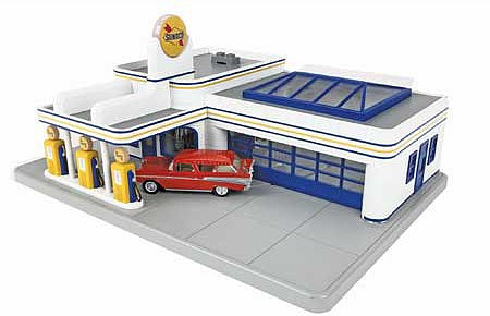 MTH-Electric O Operating Gas Station, Sunoco
